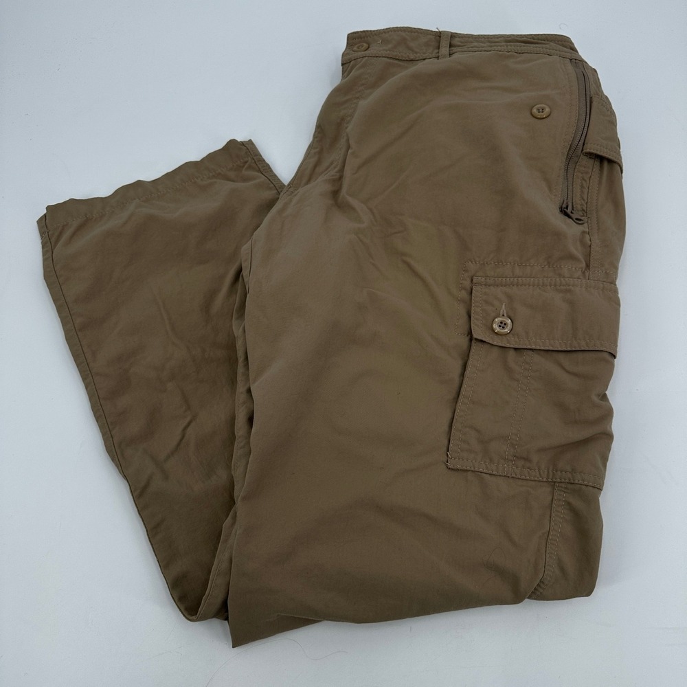 Clothing Arts P^cubed Pick-Pocket Proof Travel Cargo Pants 38x30 Tan Tactical